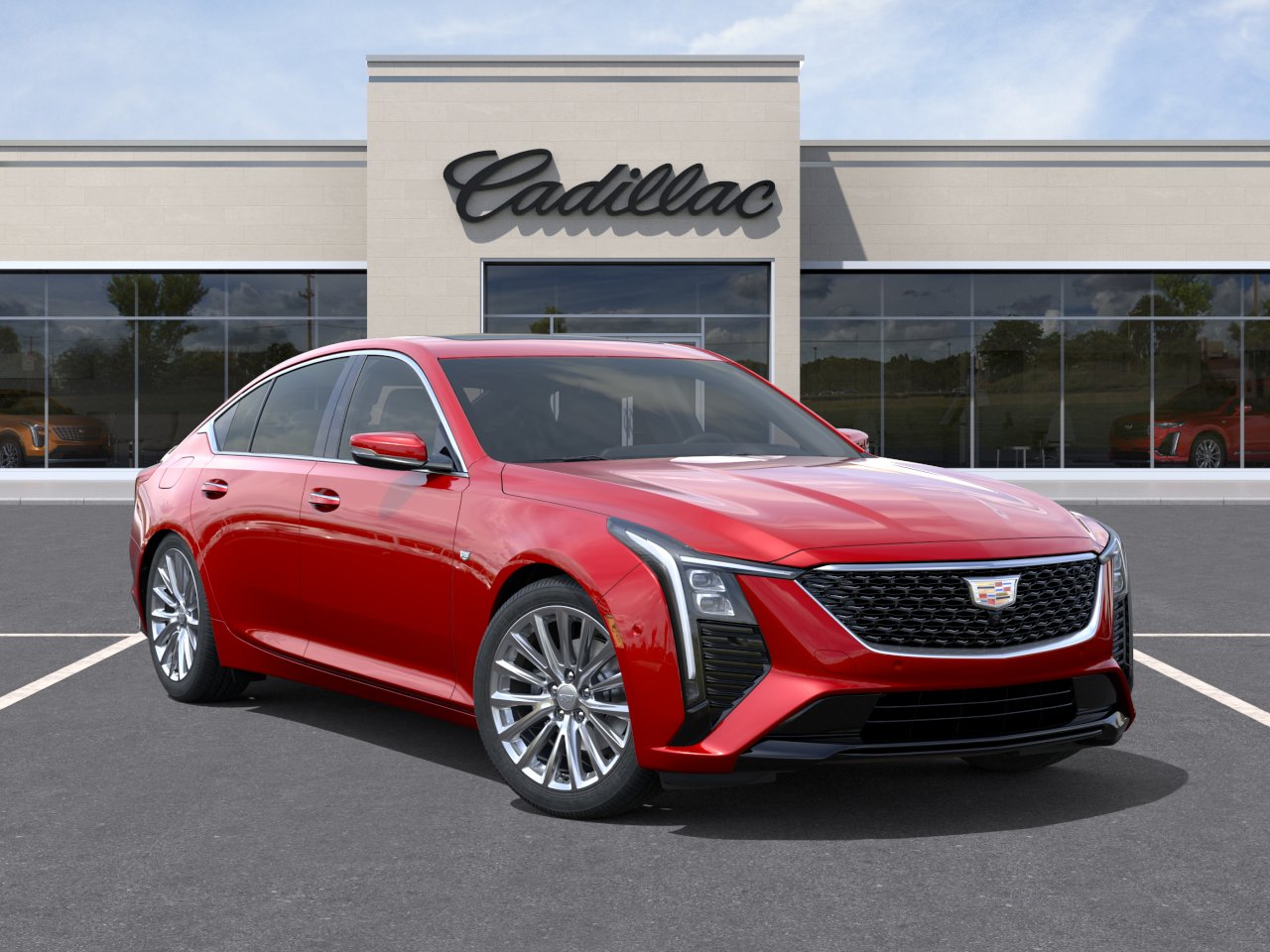 New 2026 Radiant Red Tintcoat Cadillac Premium Luxury image 7