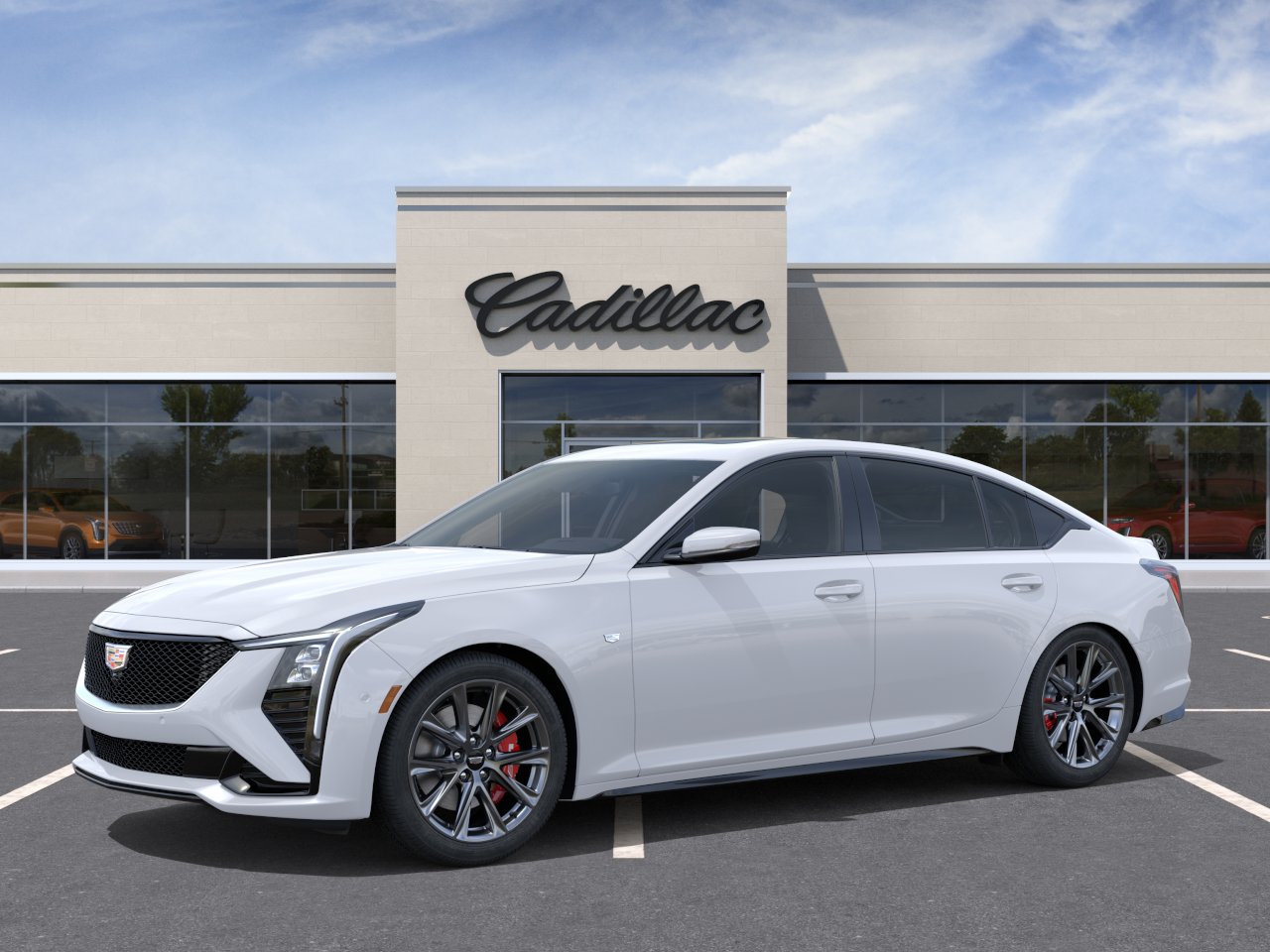 New 2026 Vibrant White Tricoat Cadillac Sport image 26