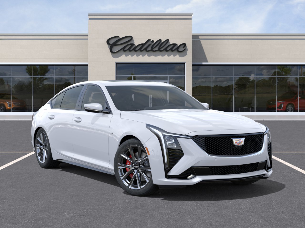 New 2026 Vibrant White Tricoat Cadillac Sport image 31