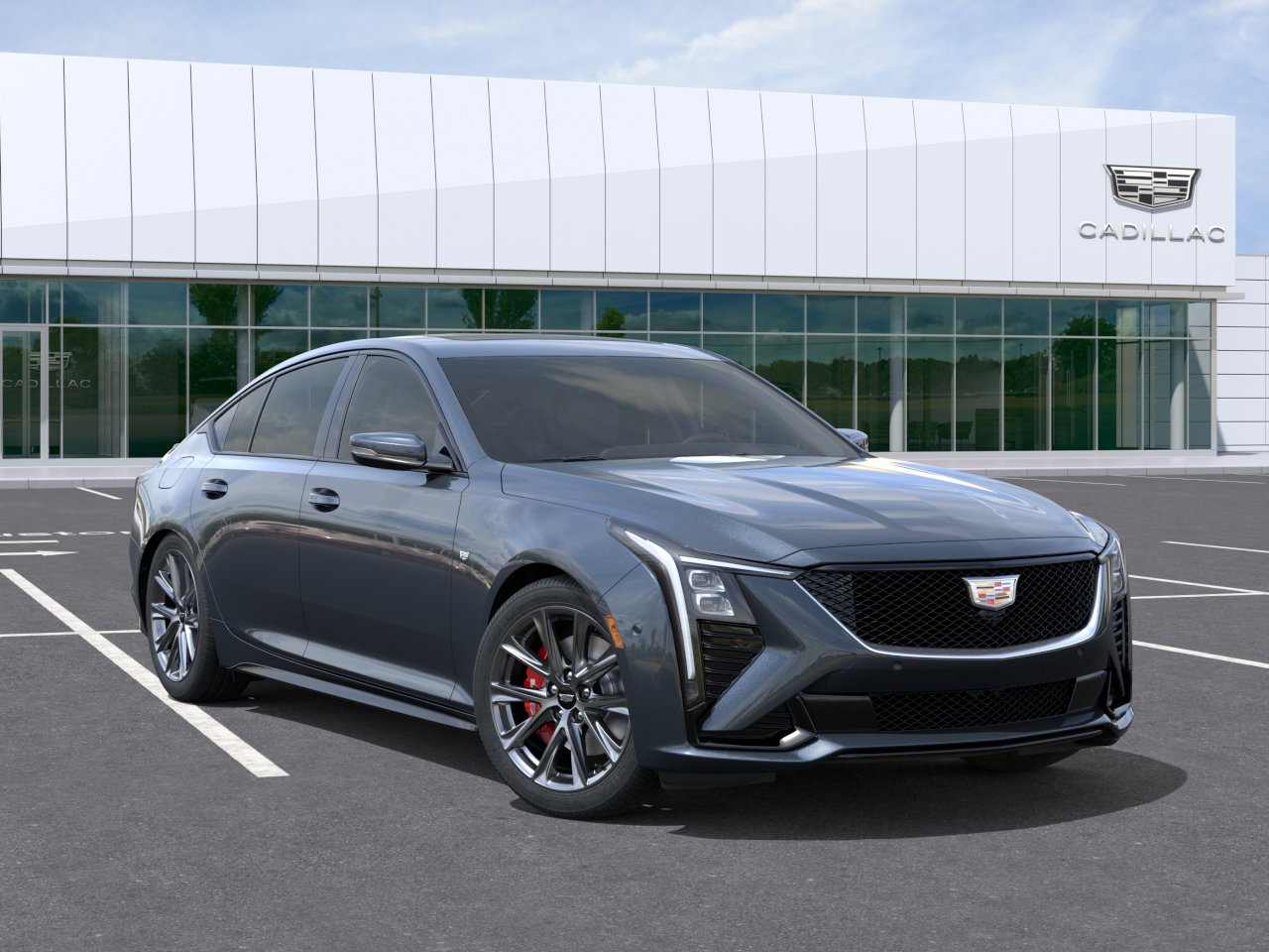 New 2026 Deep Space Metallic Cadillac Sport image 7