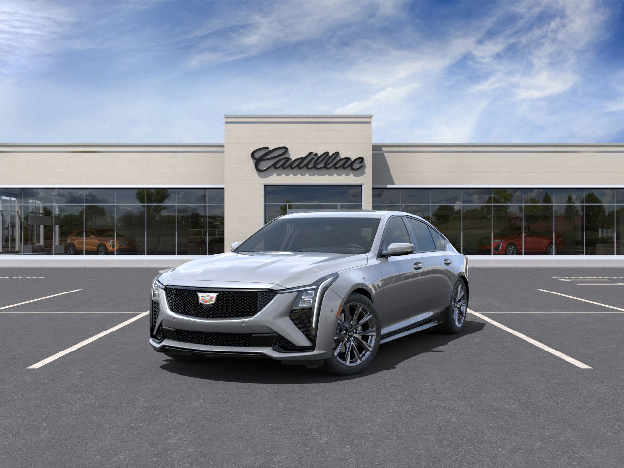 New 2025 Argent Silver Metallic Cadillac Sport image 32
