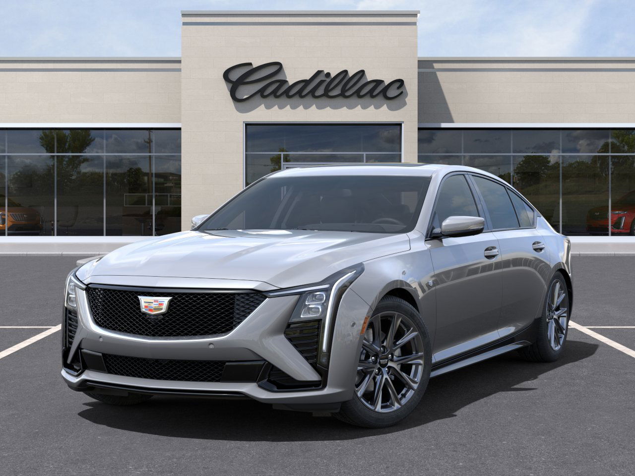 New 2025 Argent Silver Metallic Cadillac Sport image 30
