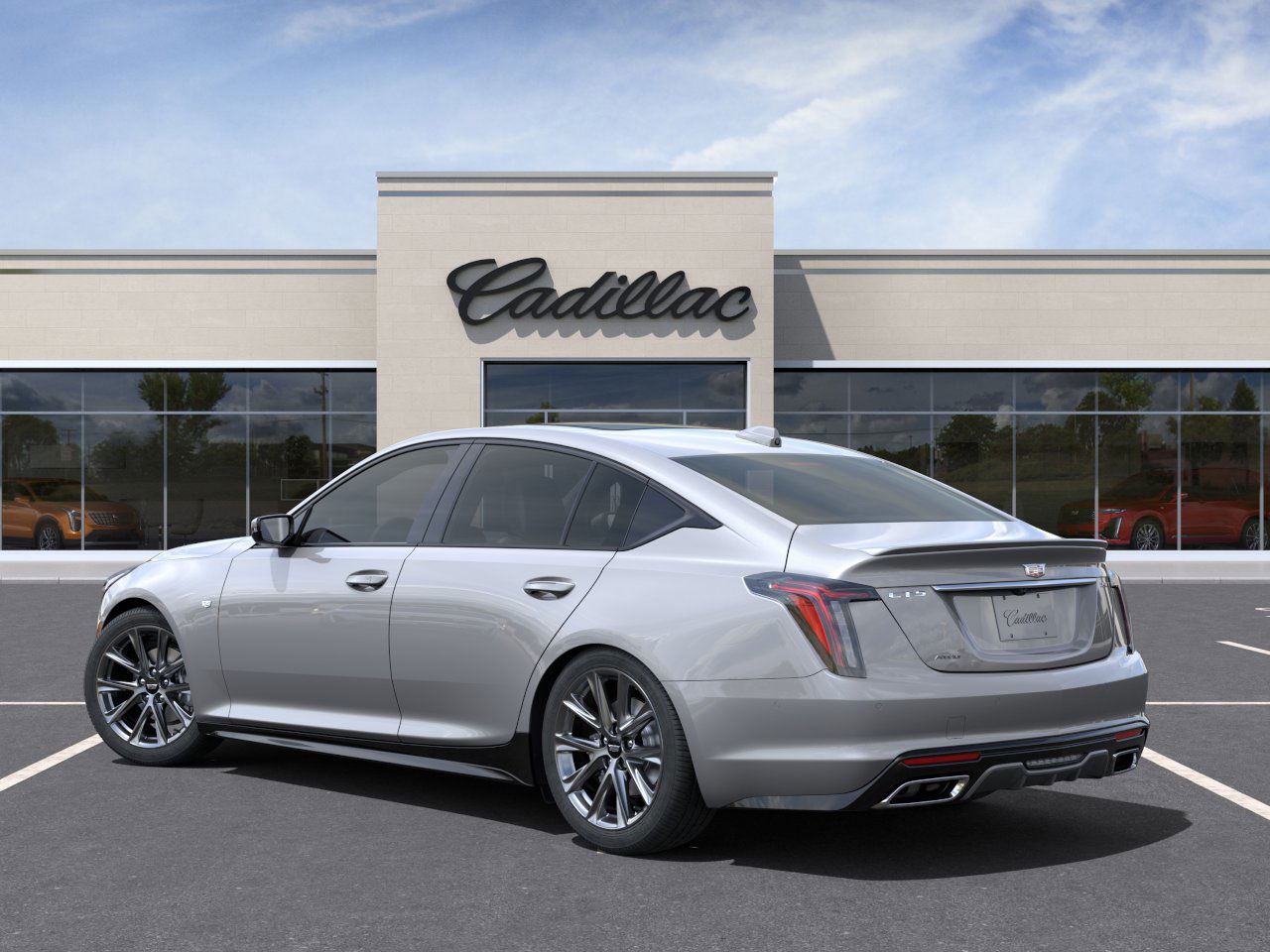 New 2025 Argent Silver Metallic Cadillac Sport image 27