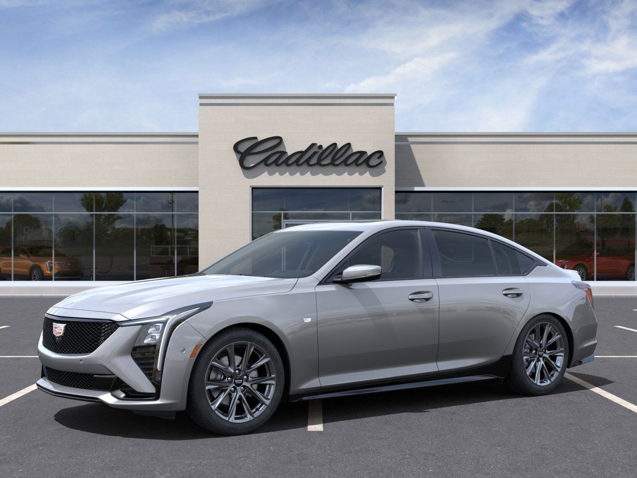 New 2025 Argent Silver Metallic Cadillac Sport image 26