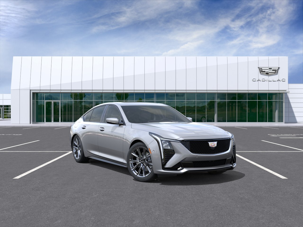 New 2026 Argent Silver Metallic Cadillac Sport image 25