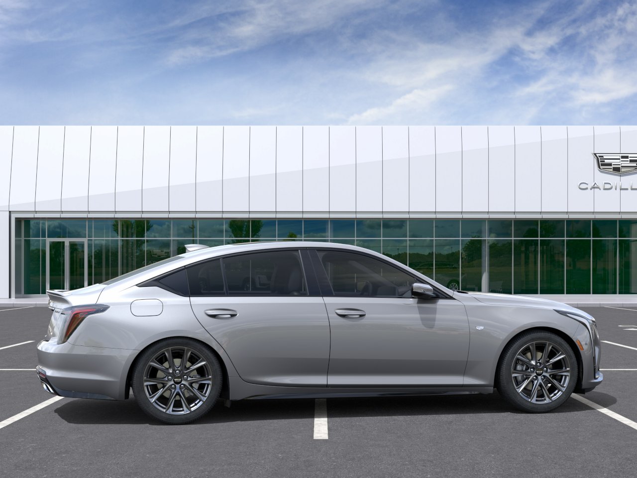 New 2026 Argent Silver Metallic Cadillac Sport image 29