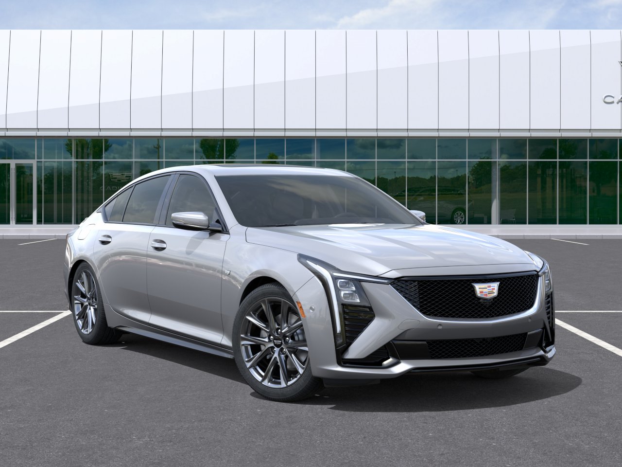 New 2026 Argent Silver Metallic Cadillac Sport image 31