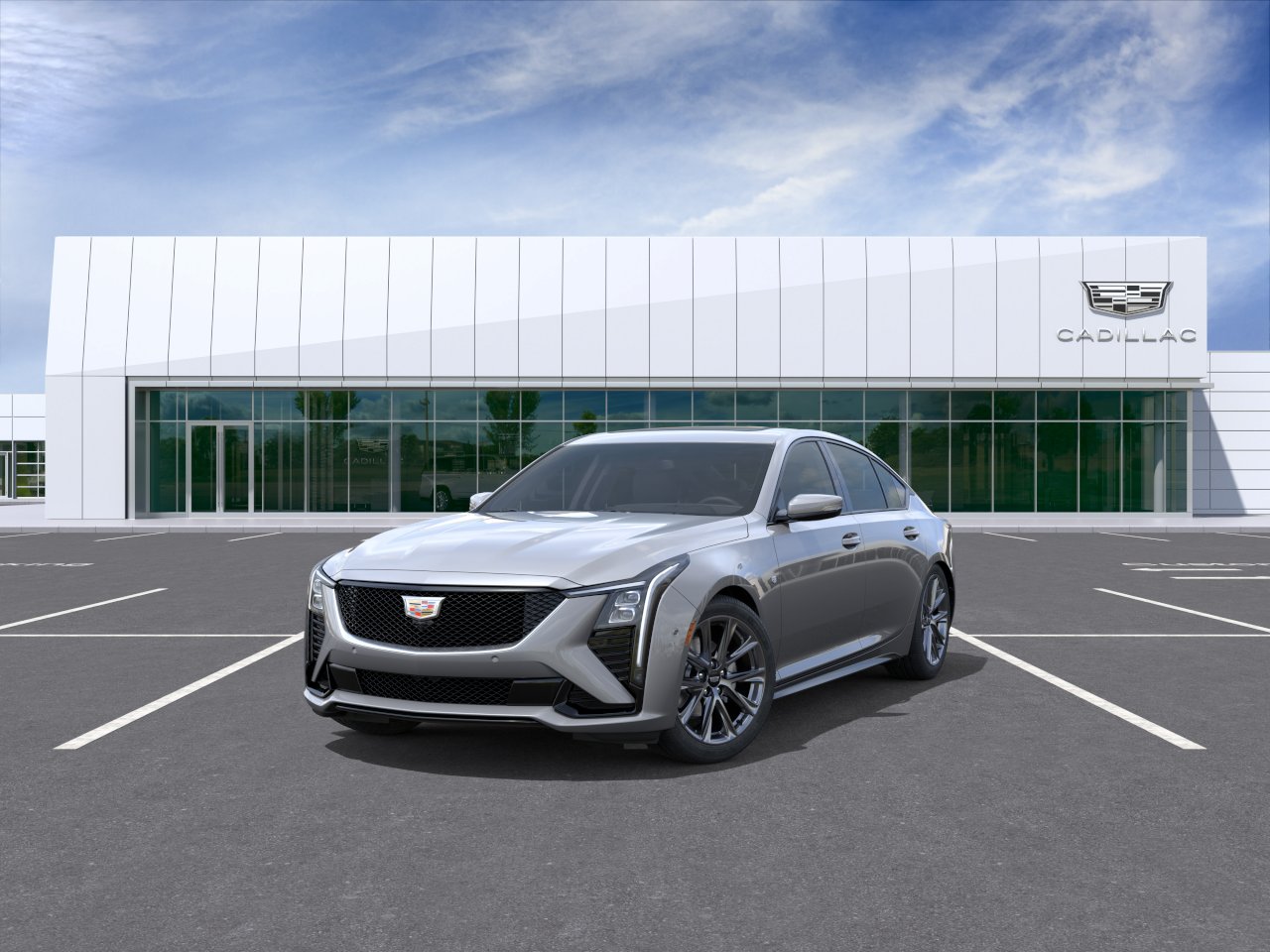 New 2026 Argent Silver Metallic Cadillac Sport image 32