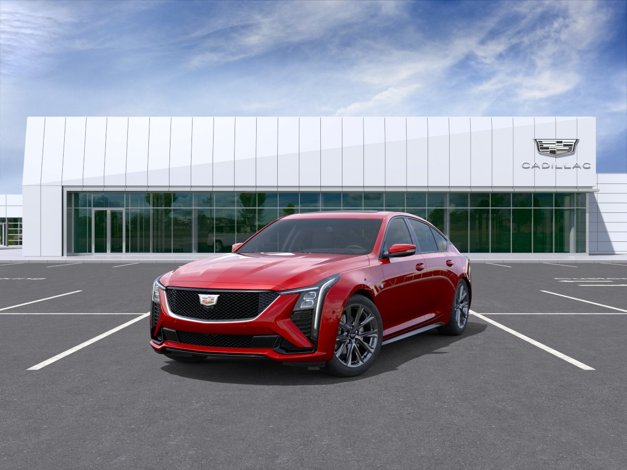 New 2026 Radiant Red Tintcoat Cadillac Sport image 32