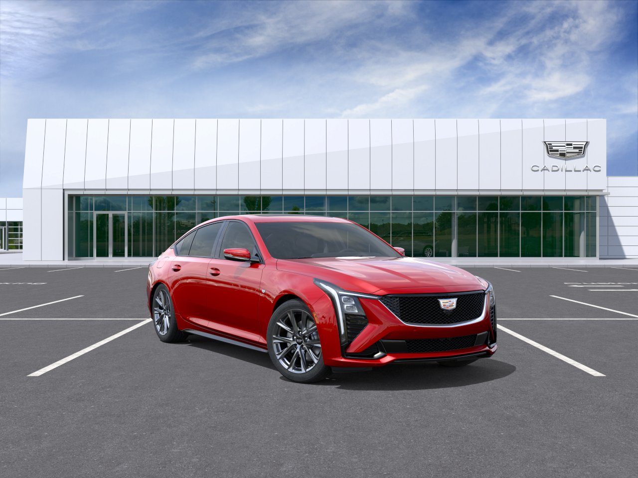 New 2026 Radiant Red Tintcoat Cadillac Sport image 25
