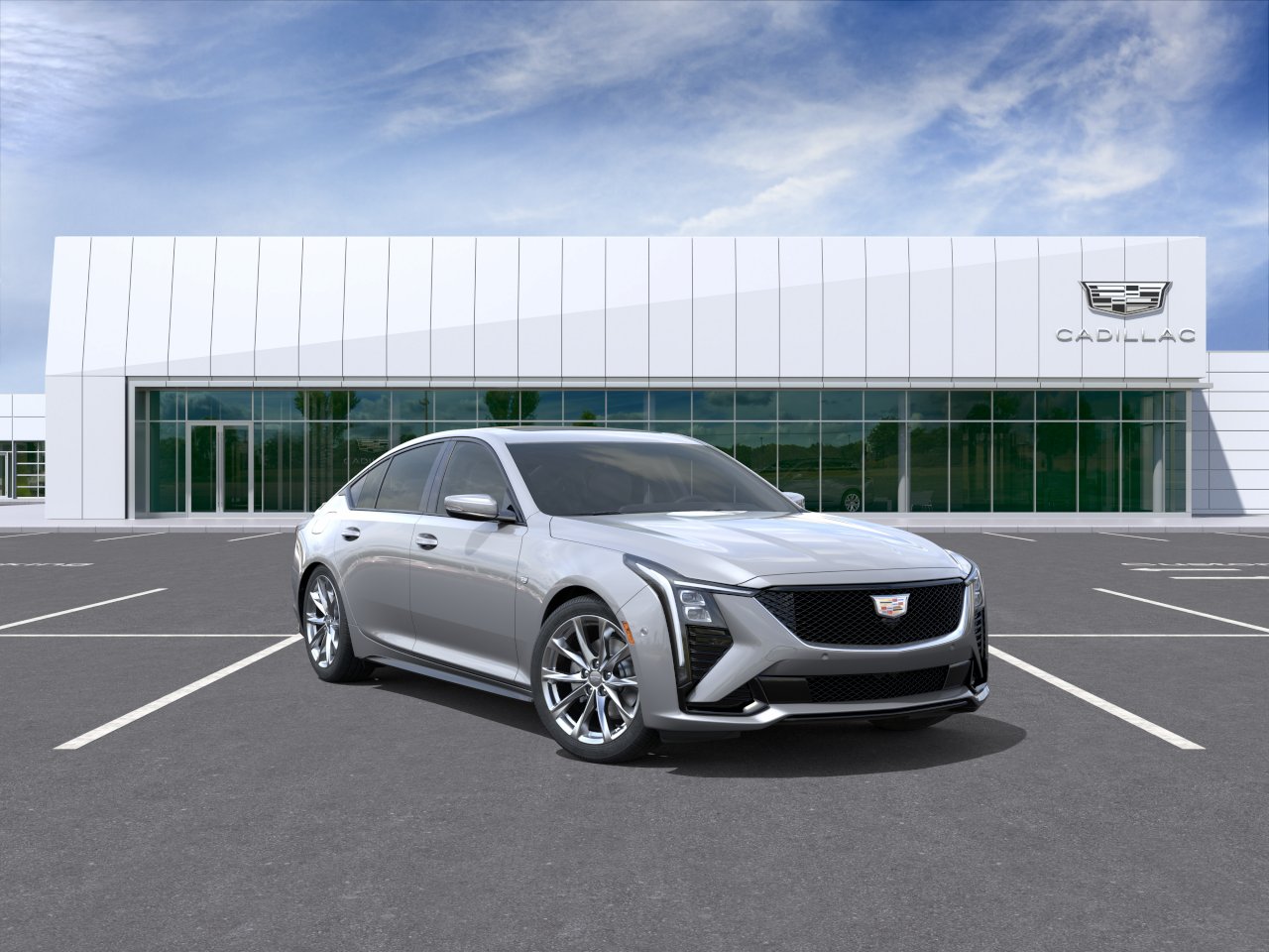 New 2026 Argent Silver Metallic Cadillac Sport image 25