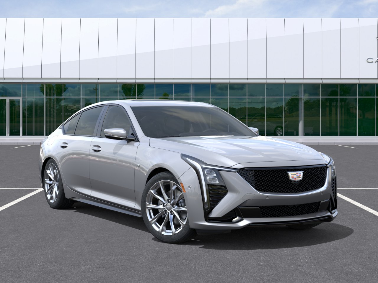 New 2026 Argent Silver Metallic Cadillac Sport image 31