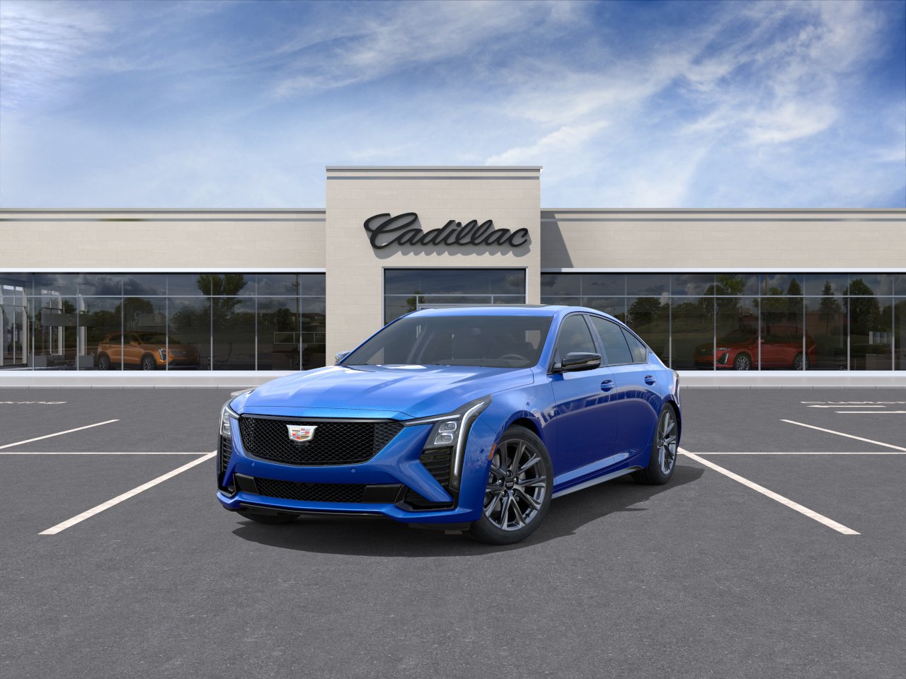 New 2026 Coastal Blue Metallic Cadillac Sport image 8