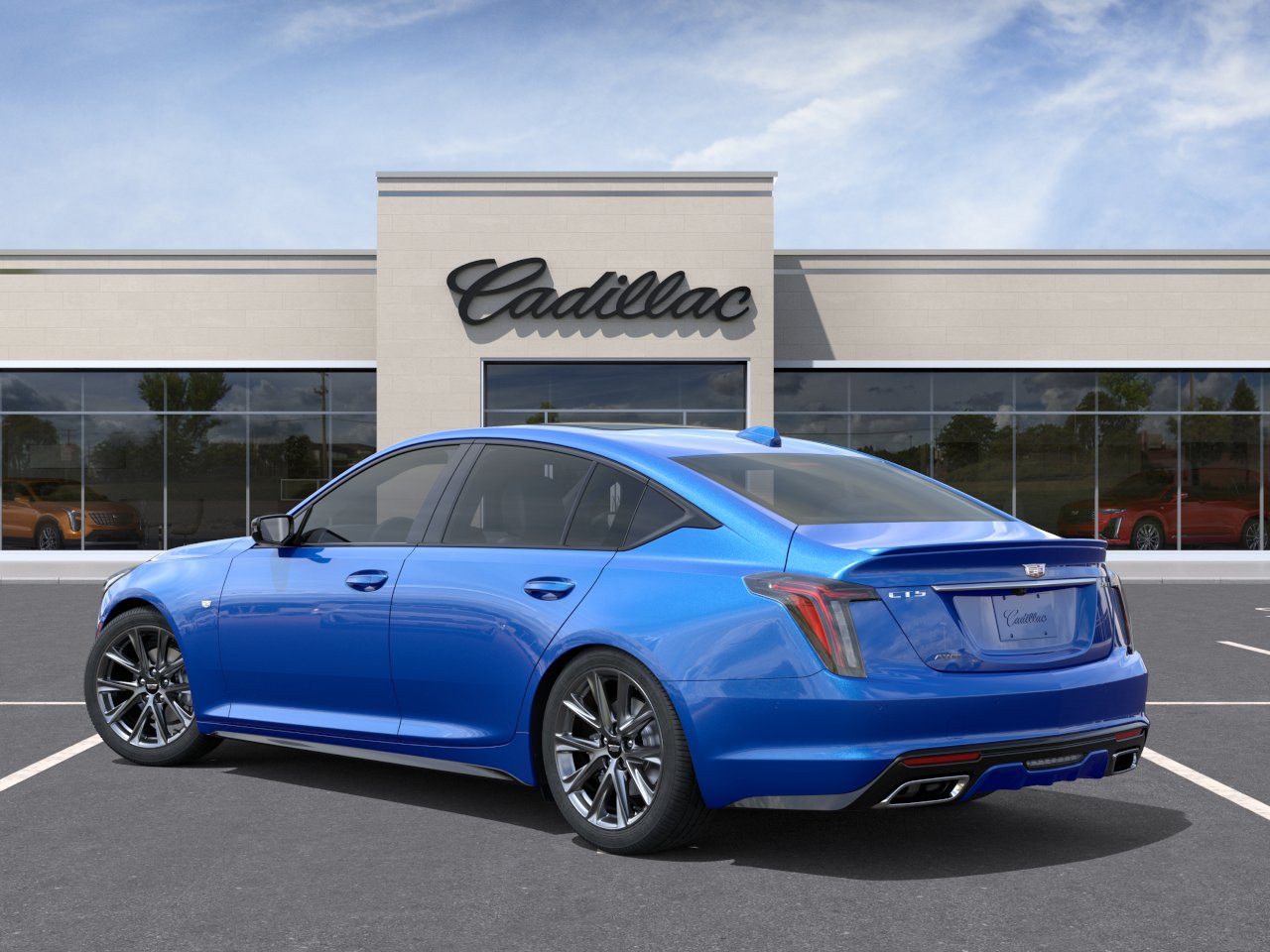New 2026 Coastal Blue Metallic Cadillac Sport image 3
