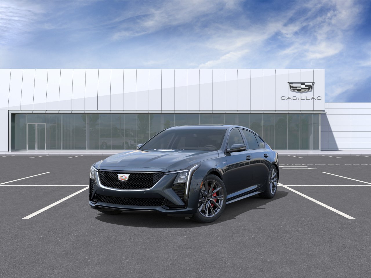 New 2026 Deep Space Metallic Cadillac V-Series image 32