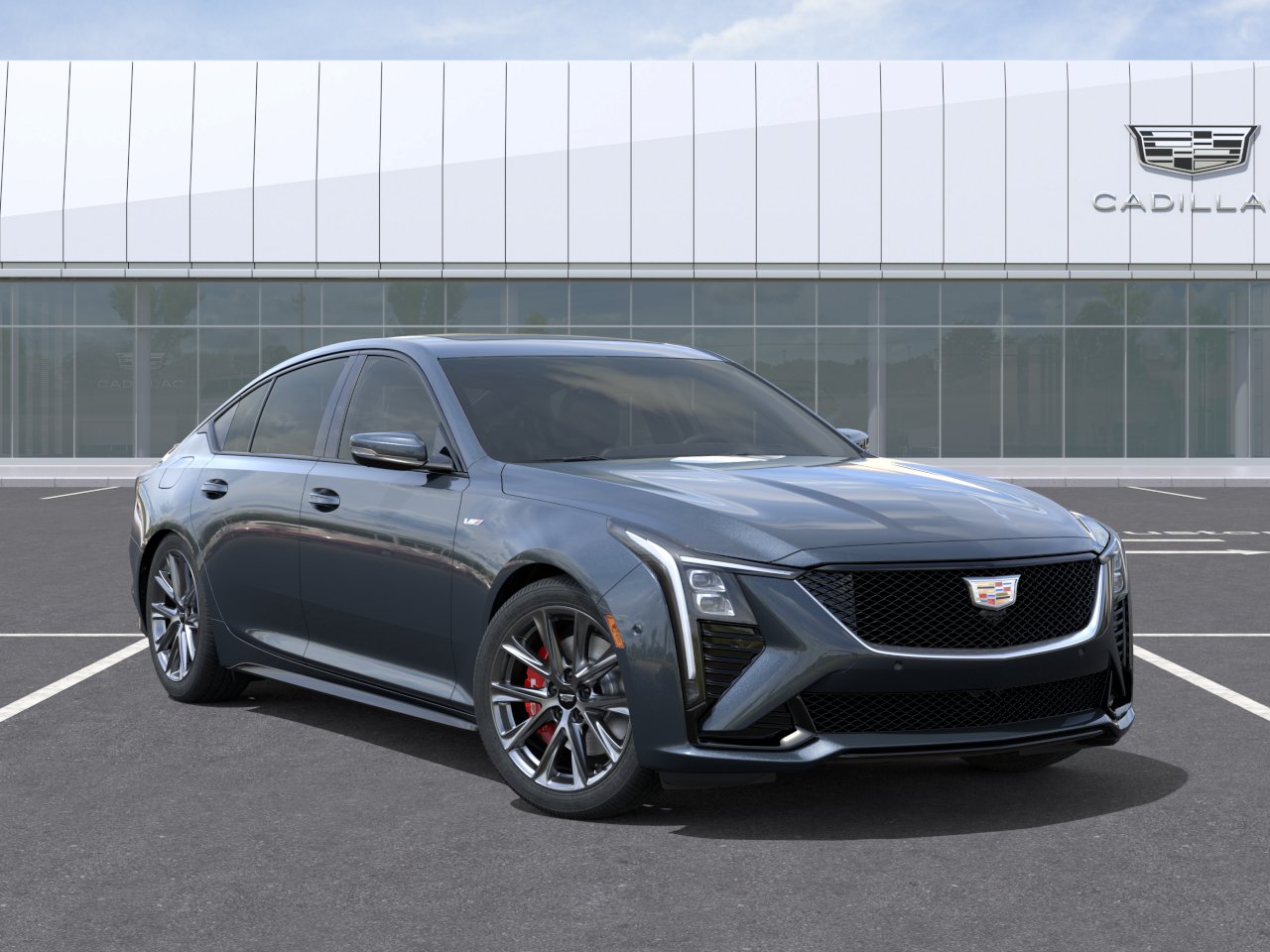 New 2026 Deep Space Metallic Cadillac V-Series image 31