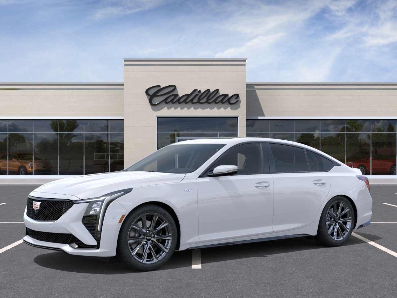 New 2026 Summit White Cadillac V-Series image 2