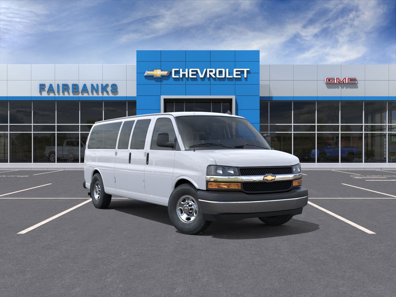 2025 Chevrolet Express Passenger LT's photo