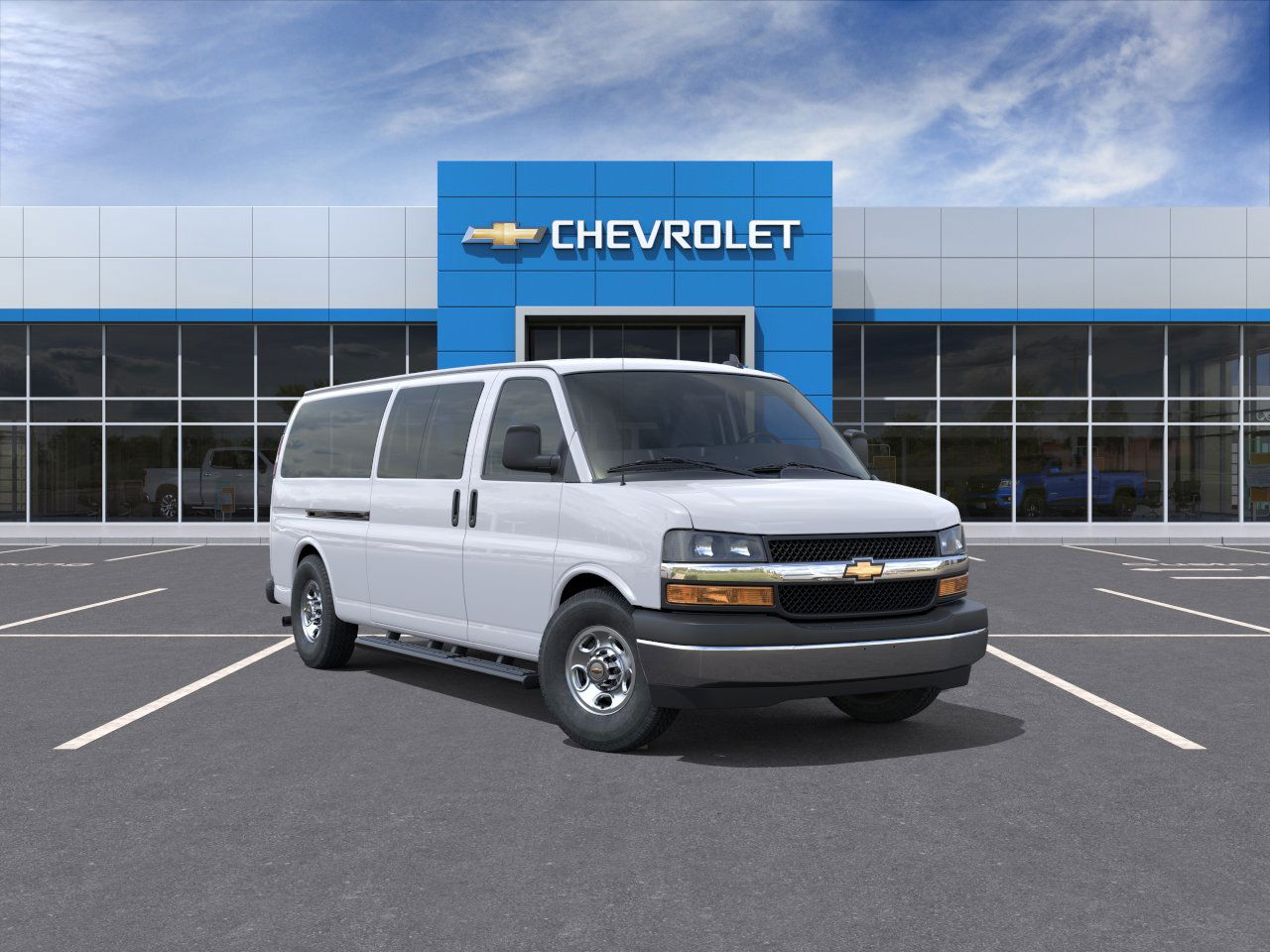 2025 Chevrolet Express Passenger LT's photo