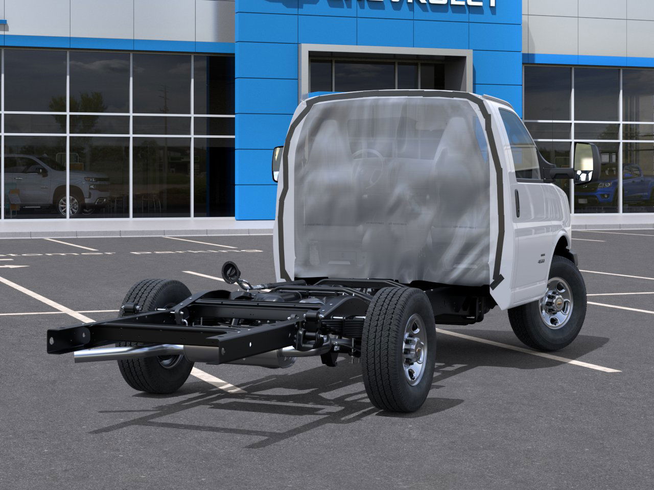 New 2025 Summit White Chevrolet 1WT image 22