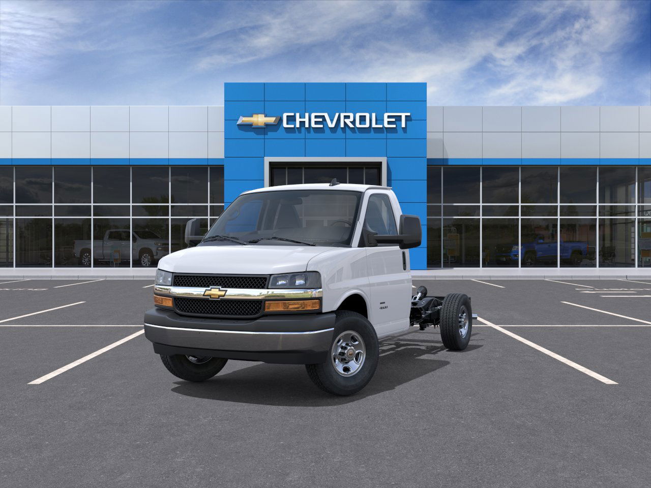 New 2025 Summit White Chevrolet 1WT image 43