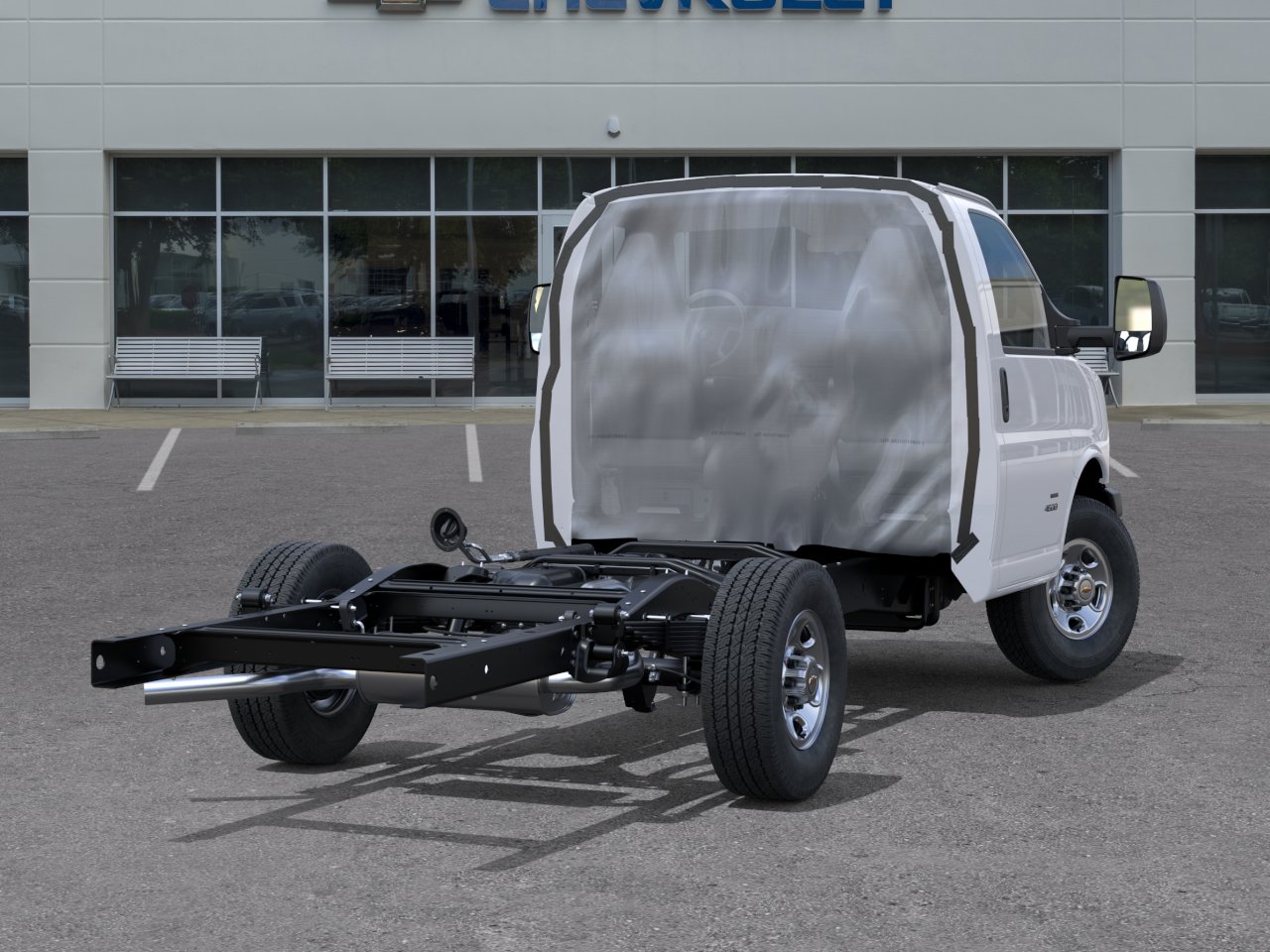 New 2025 Summit White Chevrolet 1WT image 64