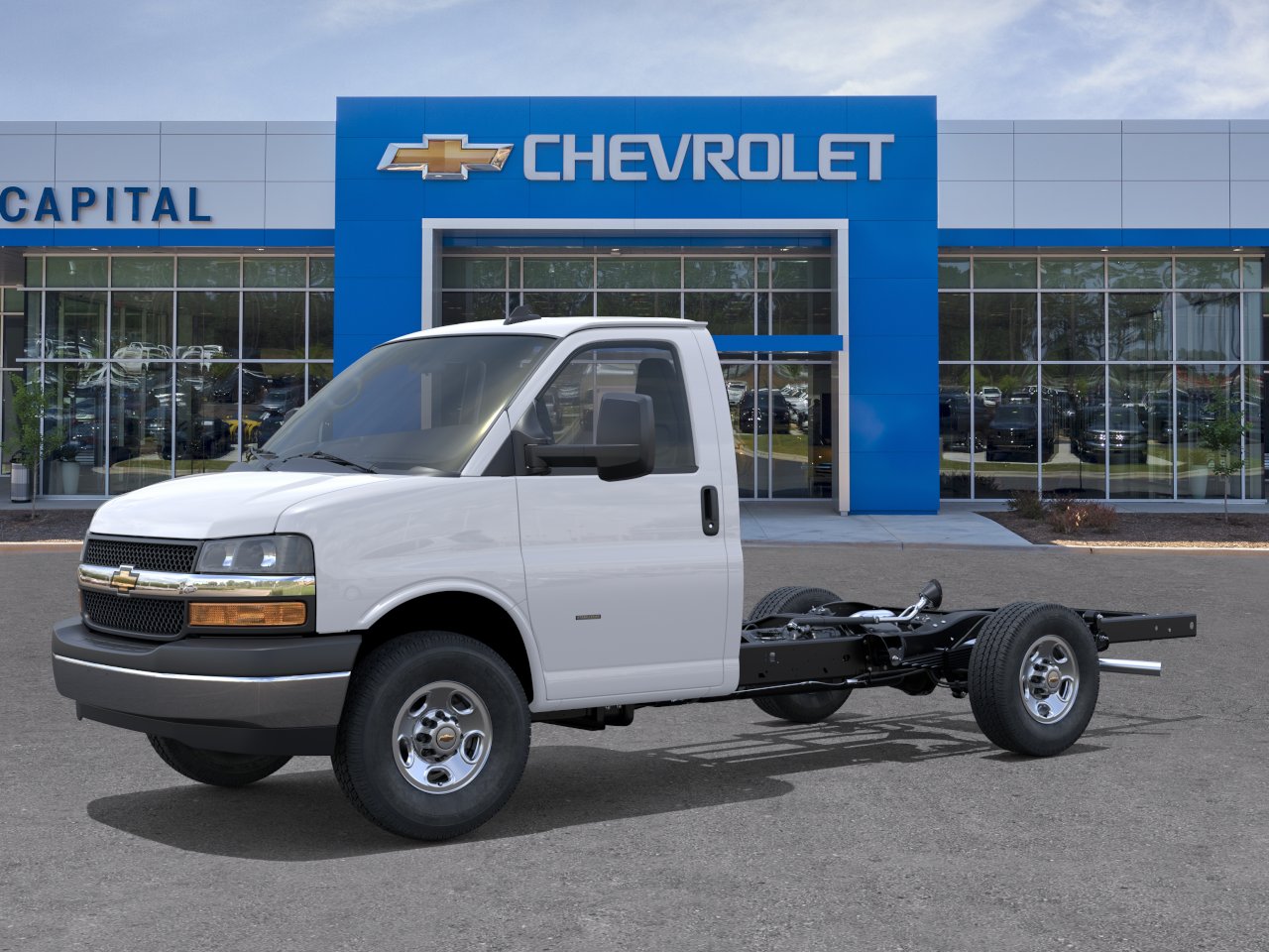 New 2026 Summit White Chevrolet 1WT image 2