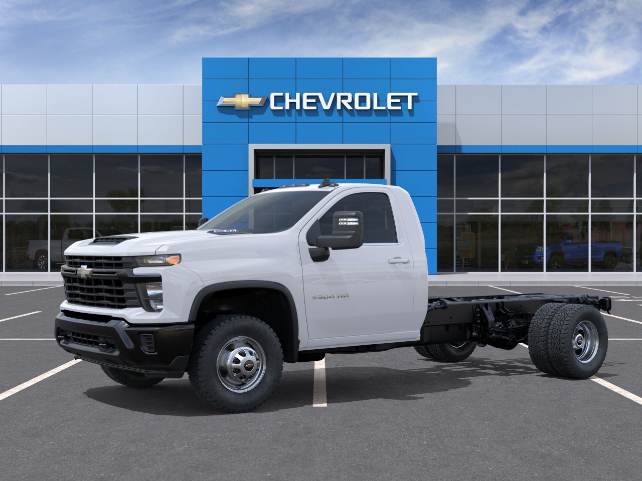 New 2026 Summit White Chevrolet Work Truck image 2