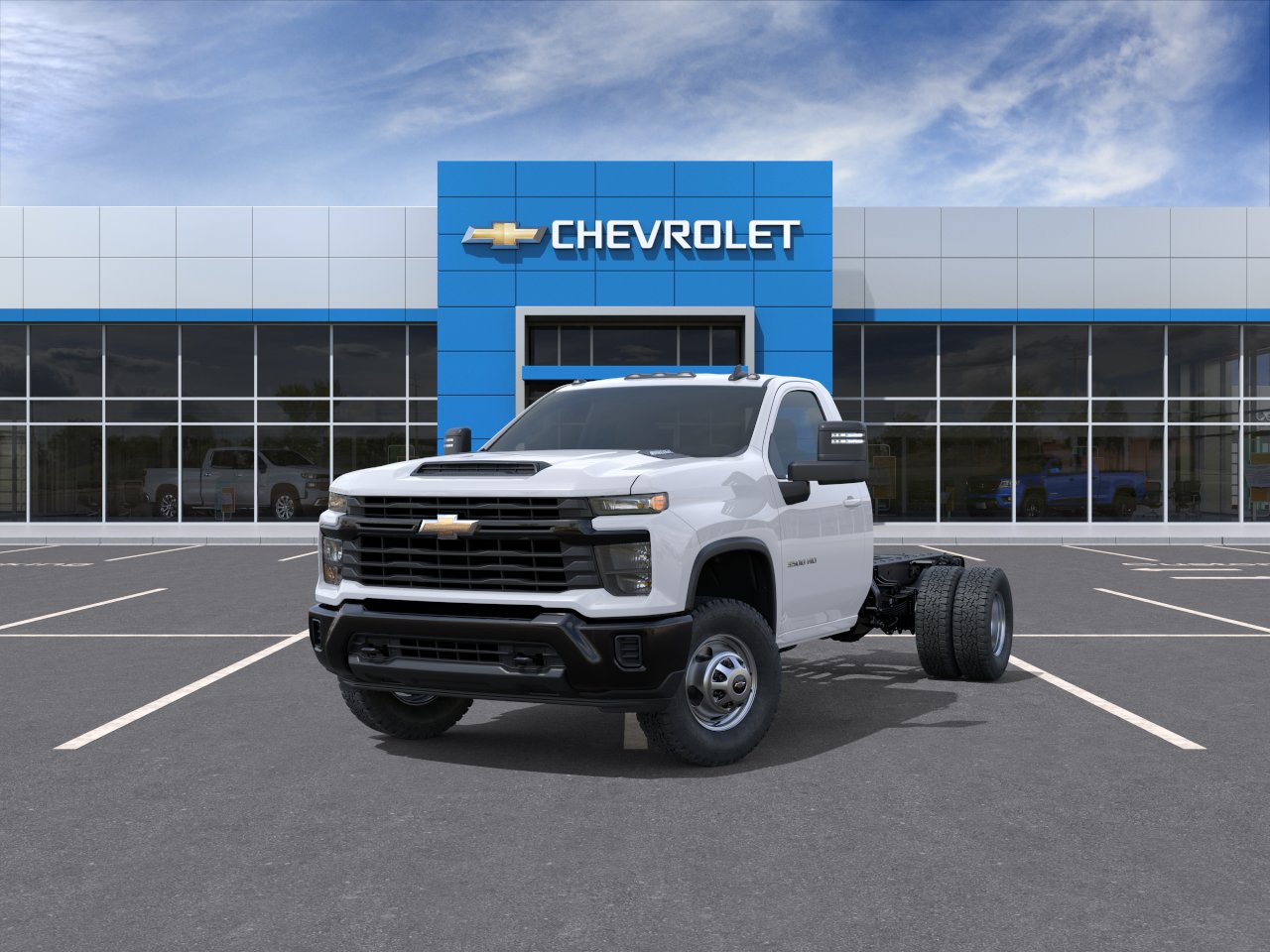 New 2026 Summit White Chevrolet Work Truck image 8