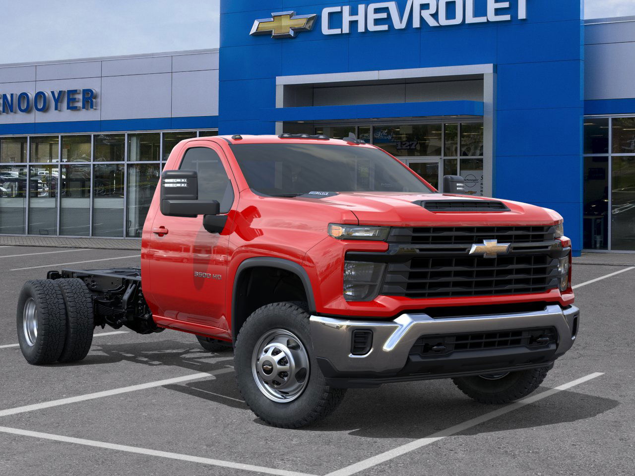 New 2026 Red Hot Chevrolet Work Truck image 23