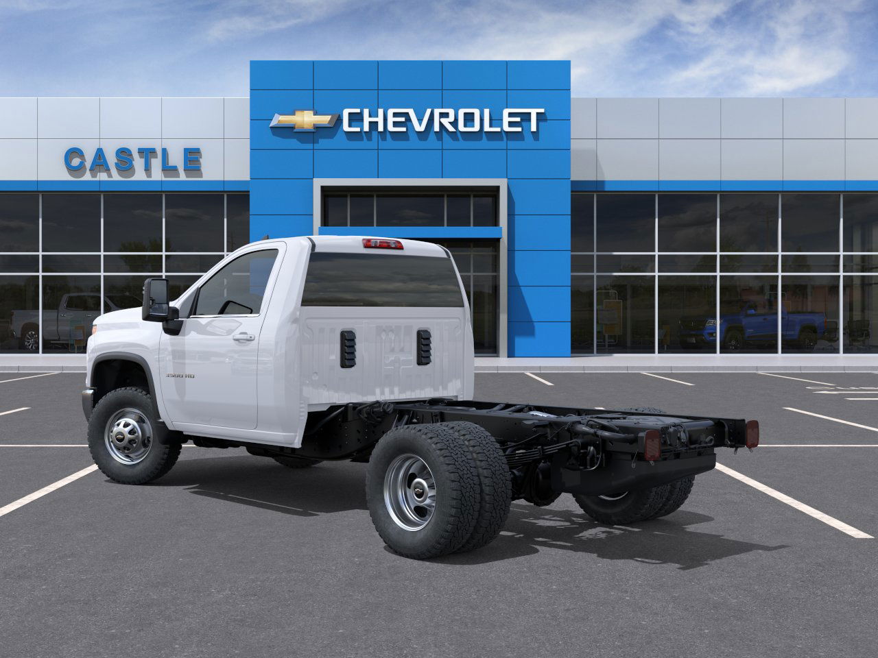 New 2025 Summit White Chevrolet Work Truck image 37