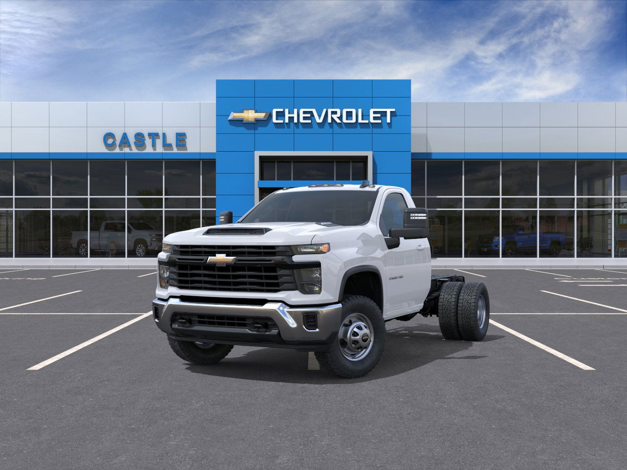 New 2025 Summit White Chevrolet Work Truck image 42