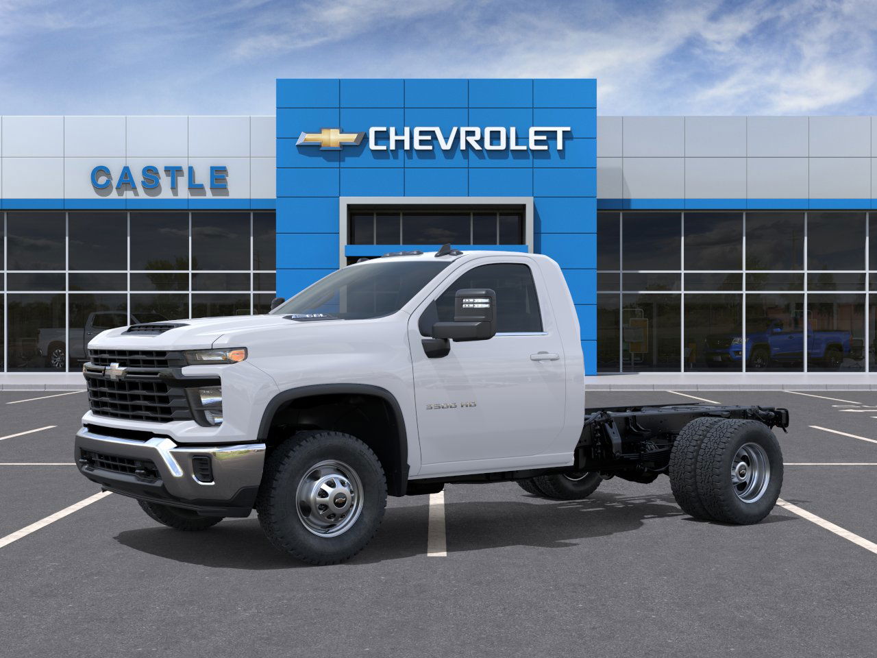 New 2025 Summit White Chevrolet Work Truck image 36