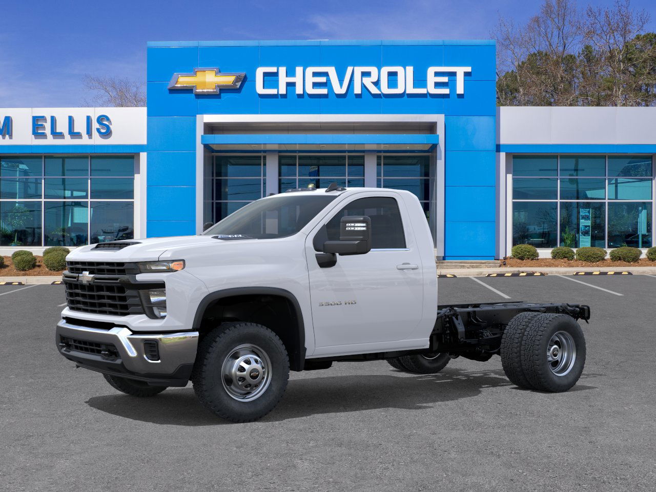 New 2025 Summit White Chevrolet Work Truck image 24