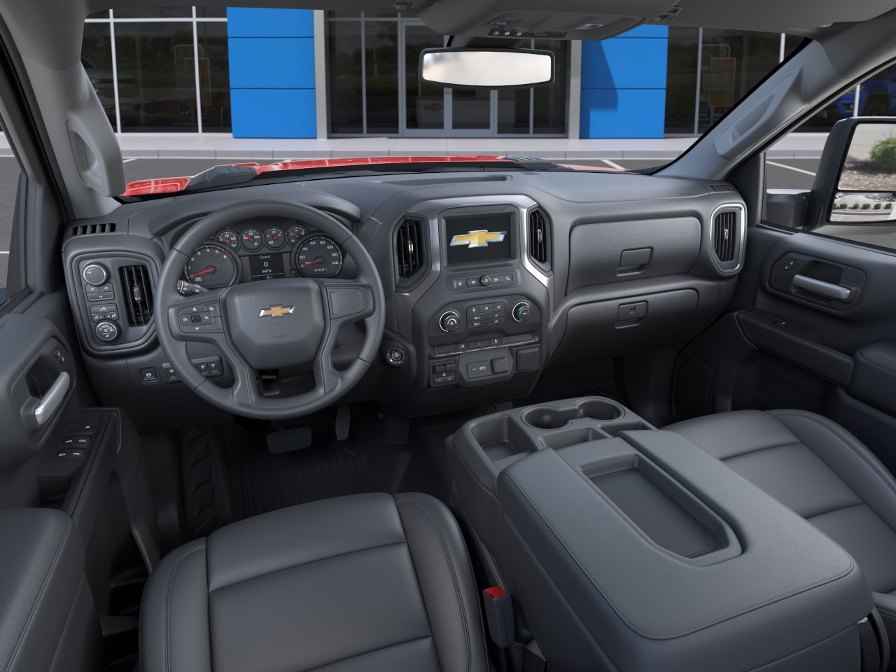 New 2026 Red Hot Chevrolet Work Truck image 15
