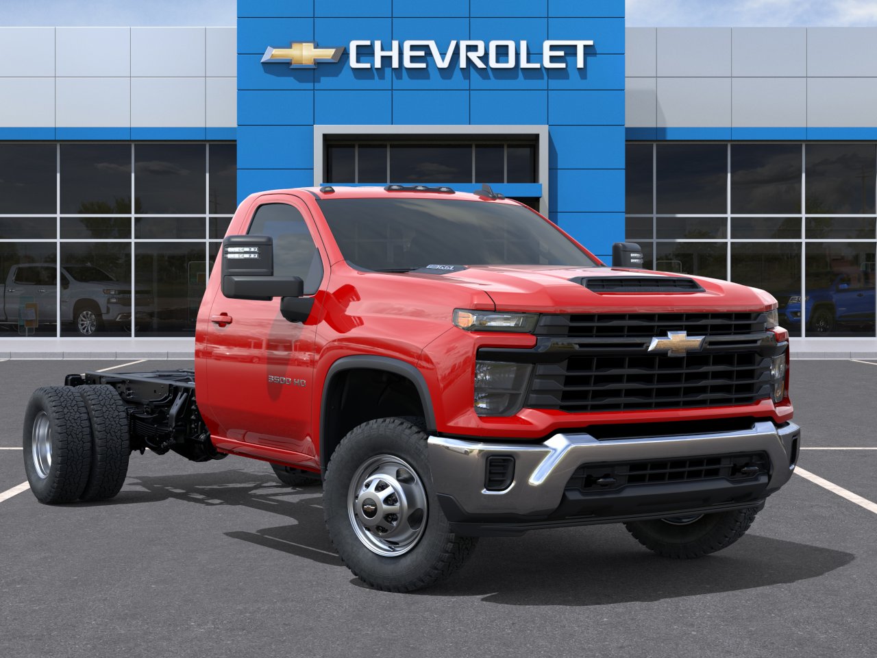 New 2026 Red Hot Chevrolet Work Truck image 7