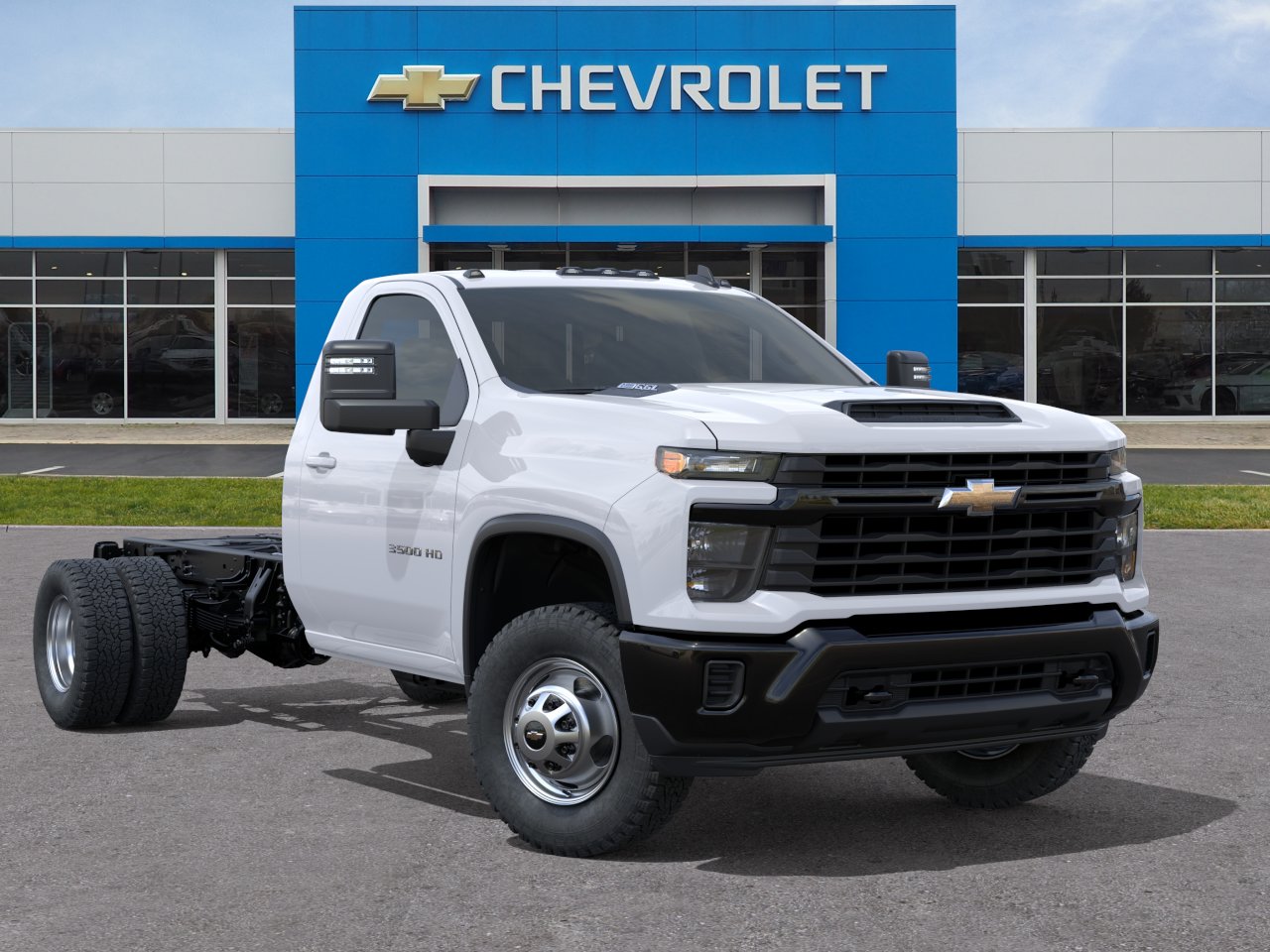 New 2026 Summit White Chevrolet Work Truck image 7