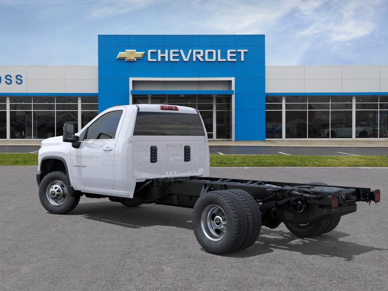 New 2026 Summit White Chevrolet Work Truck image 3