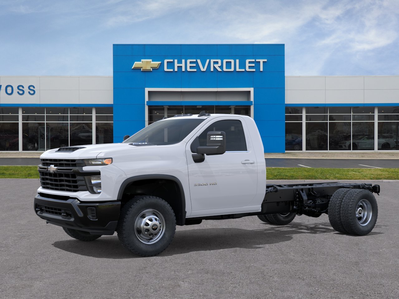 New 2026 Summit White Chevrolet Work Truck image 2