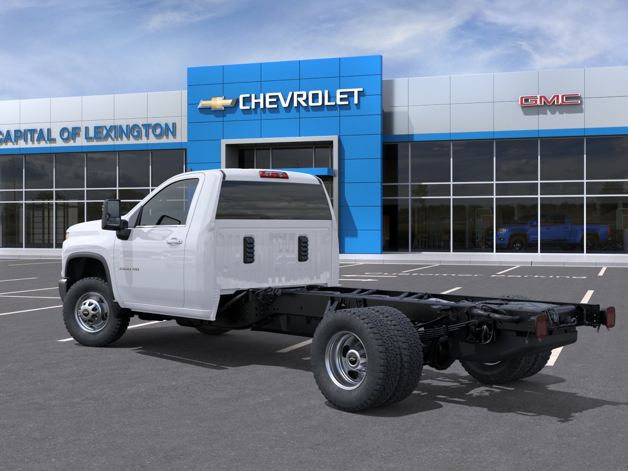 New 2026 Summit White Chevrolet Work Truck image 3