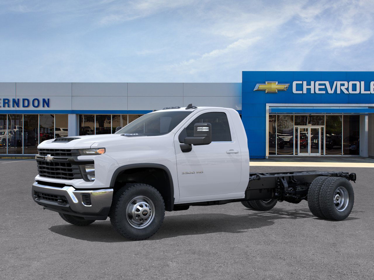New 2025 Summit White Chevrolet Work Truck image 5