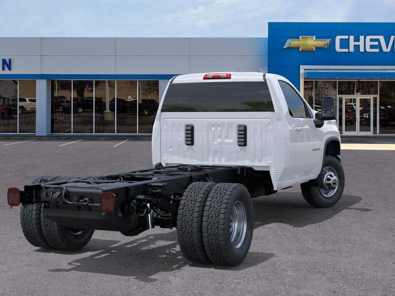 New 2025 Summit White Chevrolet Work Truck image 7