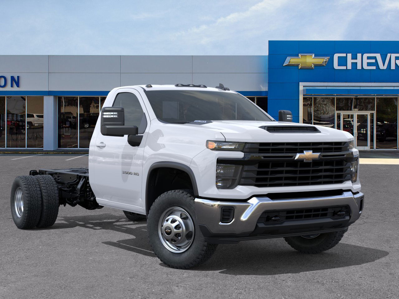 New 2025 Summit White Chevrolet Work Truck image 10