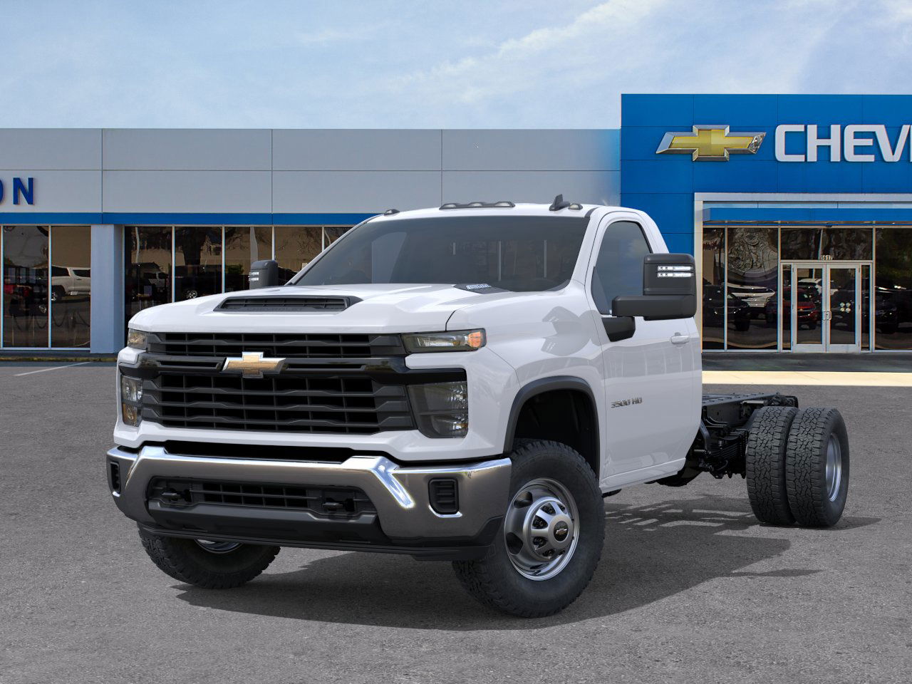 New 2025 Summit White Chevrolet Work Truck image 9