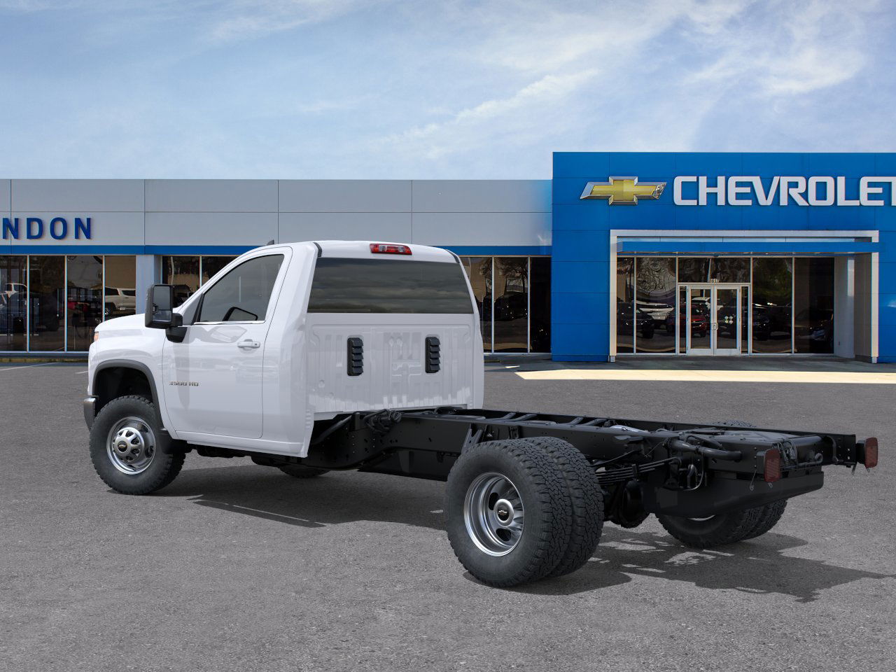 New 2025 Summit White Chevrolet Work Truck image 6