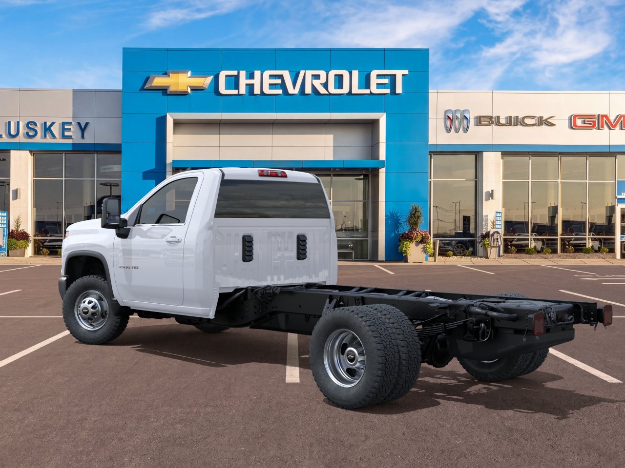 New 2025 Summit White Chevrolet Work Truck image 24