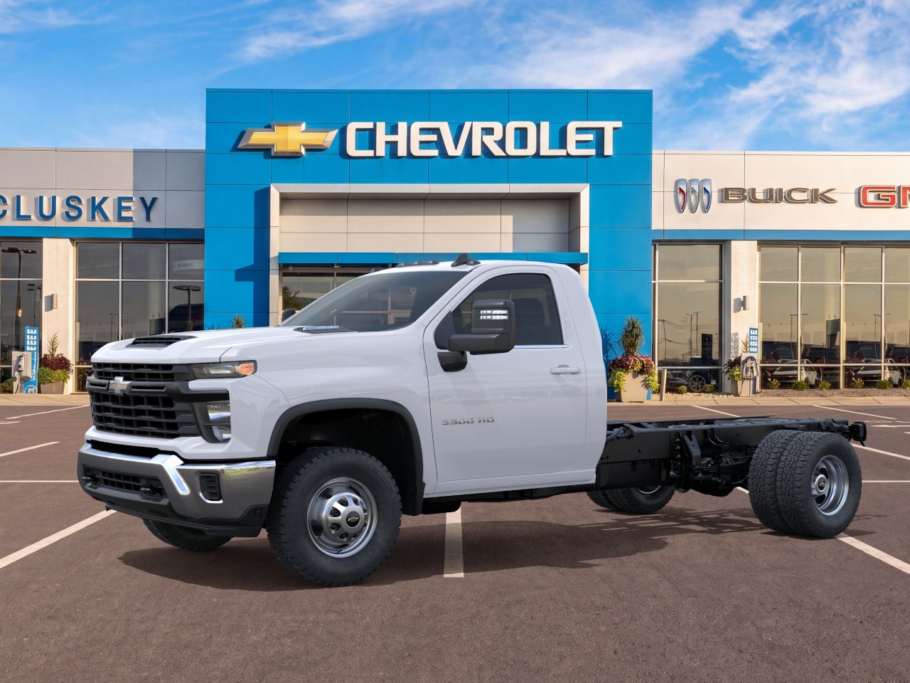 New 2025 Summit White Chevrolet Work Truck image 23