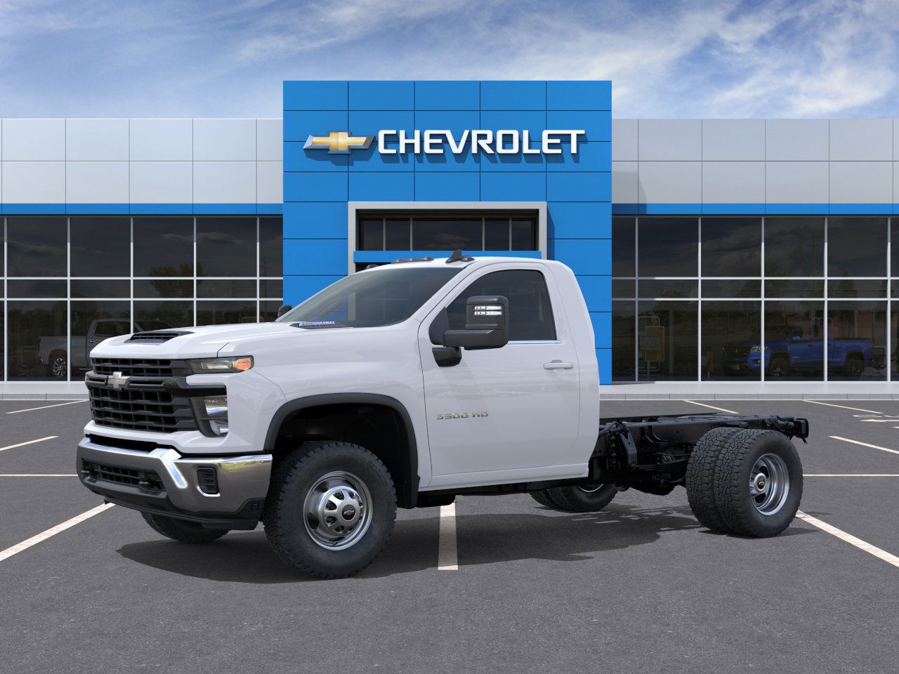New 2025 Summit White Chevrolet Work Truck image 28