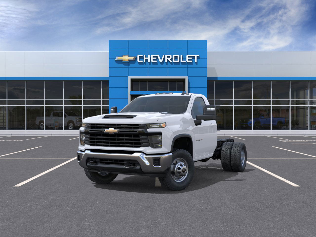 New 2025 Summit White Chevrolet Work Truck image 36