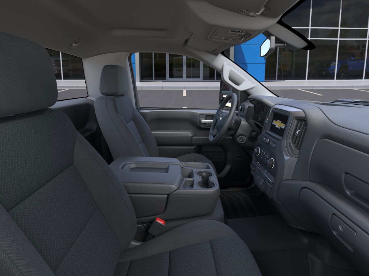 New 2025 Summit White Chevrolet Work Truck image 45